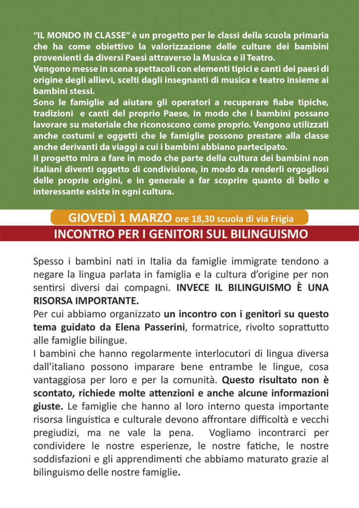 volantino 8 aprile fronte-retro